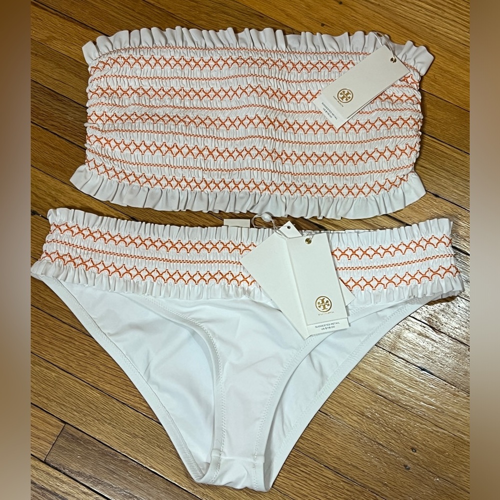 Tory Burch Bandeau Bikini (NWT)